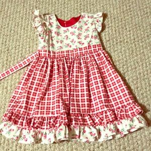 Girls cheeky plum 2019 Christmas edition dress